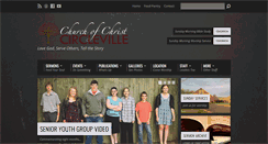 Desktop Screenshot of circlevillechurchofchrist.org